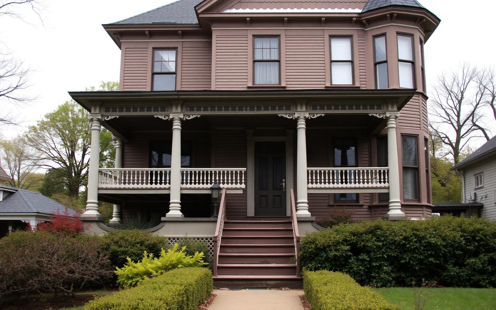 Period home exterior in Essex County, New Jersey